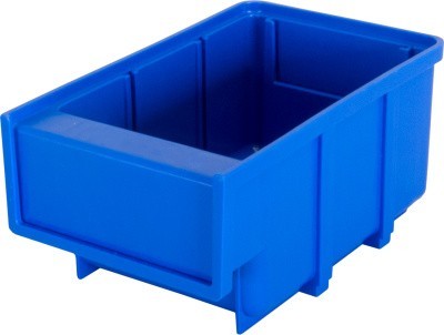 Ящик сплошной 170×105×80 мм, объем 1.43 л., арт.: 6001, красный, код: 10554