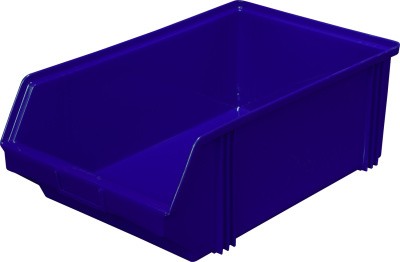 Ящик сплошной 500×310×183 мм, объем 28.37 л., арт.: 7965, красный, код: 00569