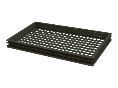 Ящик хлебный 740х440х65, перфорированный 