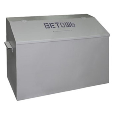 Ящик для ветоши КДВ-3 0,3 м3 1200x500x600 мм Серый