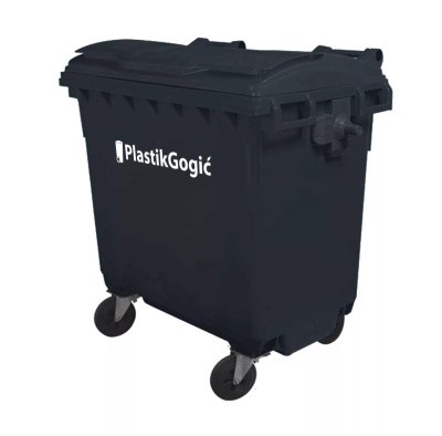 Евроконтейнер Gogic 770 л серый