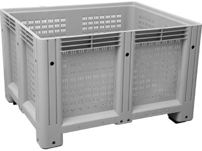D-Box 1210 P 1200x1000x760 мм перфорированный на ножках, арт. D-Box 1210 P (760) серый, код: 13303