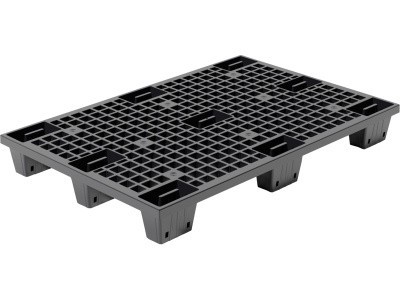 Паллет 1200х800х140 перфорированный, вкладываемый, на ножках, арт. TR 1208 LP, код: 25357
