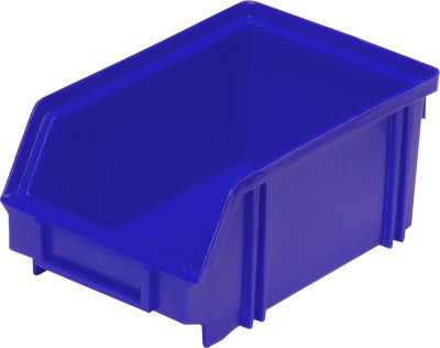 Ящик сплошной 170×105×75 мм, объем 1.34 л., арт.: 7968, красный, код: 00564
