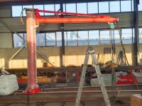Кран консольный поворотный ручной TOR PSJ34050 500 кг, высота 3 м, стрела 4 м