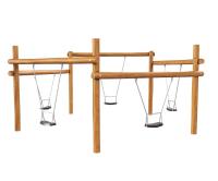 Качели HARDWOOD «Сан-Ремо»