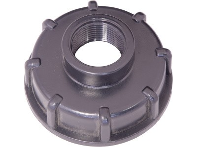Переходник п/э для еврокуба 2×3/4" "мама-папа", резьба S60X6, код: 37998