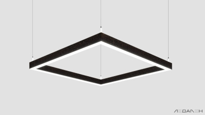 WOOD KVADRATO 5000K 58W Венге, корпус 