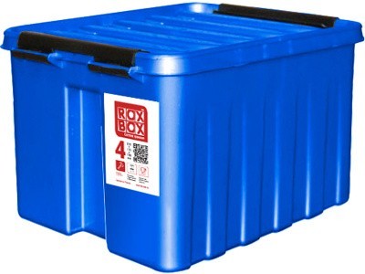 Ящик сплошной 210×170×175 мм, объем 4 л., арт.: Rox Box 4, оранжевый, код: 18915