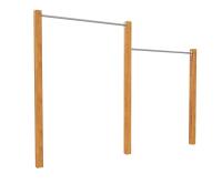 Турник двойной WOOD&SPORT «Реутов»