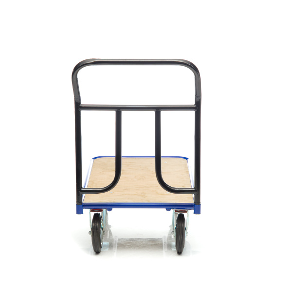 Тележка платформенная Стелла-техник КПТ-500-200-И, с фанерой, 600х1000мм