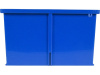 Ящик сплошной 400×234×140 мм, объем 13.1 л., арт.: SK 4214, синий, код: 12375
