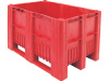 BoxPallet 1200х800х740 мм сплошной, арт. C-Box 1208 S (740) красный, код: 18896