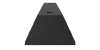 Колесоотбойник резиновый КР-1,0 (скошенный угол)