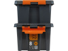 Ящик сплошной 335×220×155 мм, объем 8 л., арт.: Rox Box PRO 8, антрацит, код: 25338