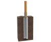 Закладная деталь HARDWOOD 130-150 L-1500