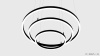 Светильник кольцо RING TRIO 5000K 80W, корпус белый