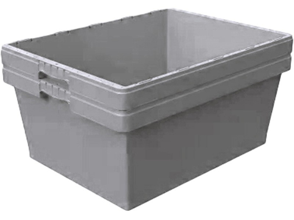 Ящик п/п 800х600х340 5,5кг. сплошной, конусный, код: 34268