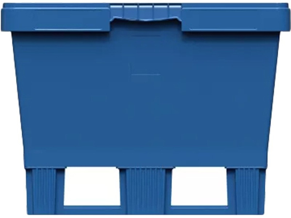Ящик п/п 800х600х450 6,1кг. сплошной, конусный, на полозьях, код: 34269