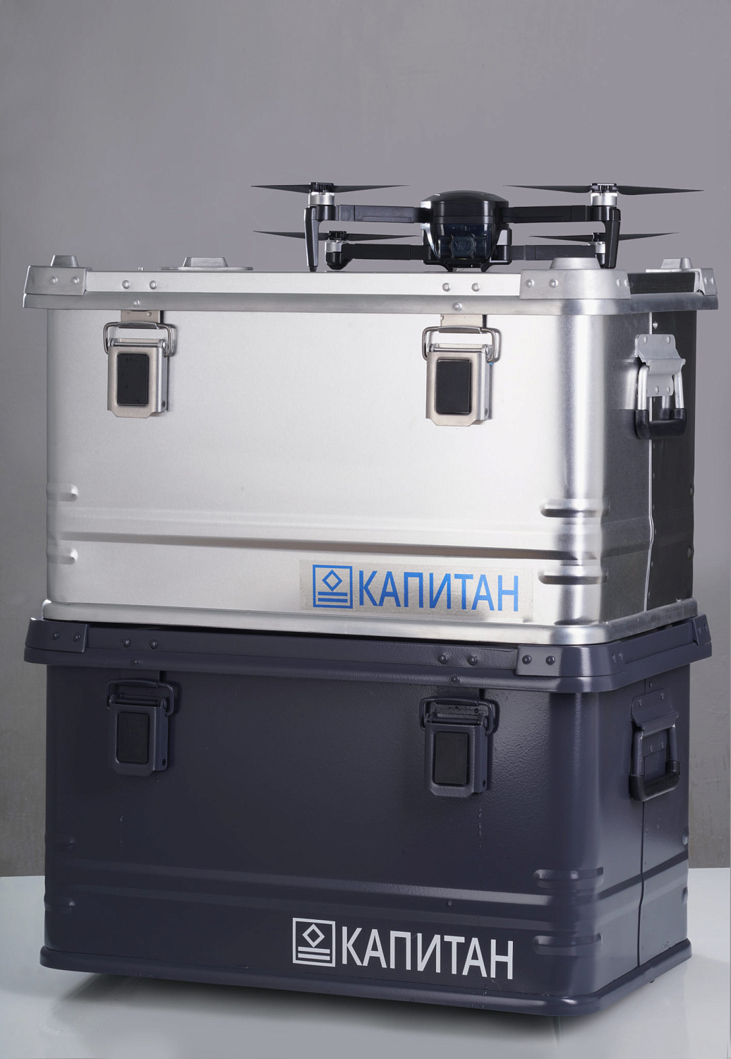 Алюминиевый ящик КАПИТАН 550х350х310мм