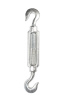 Талреп крюк-крюк TOR М10 DIN1480 (открытого типа) (Q)