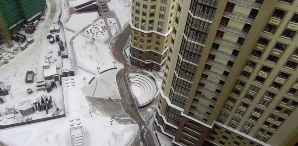 Полуротонда тип 7, 24 колонны, диаметр 20400 мм Высота: 4100 мм, прямая, с тумбой