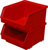 Ящик сплошной 290×230×150 мм, объем 10.01 л., арт.: 7962, синий, код: 01686