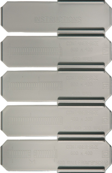 Разделитель DPS 4591, серый, код: 14565