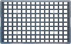 Ящик перфорированный 740×465×145, арт.: 401-А, объём 30, серый, код: 00454