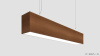 Линейный светильник WOOD LINEAR PN8060 3000K 60W 2000mm Орех грецкий, корпус 
