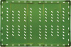 Ящик перфорированный 600×400×140, арт.: 118, объём 33.6, зелёный, код: 00353
