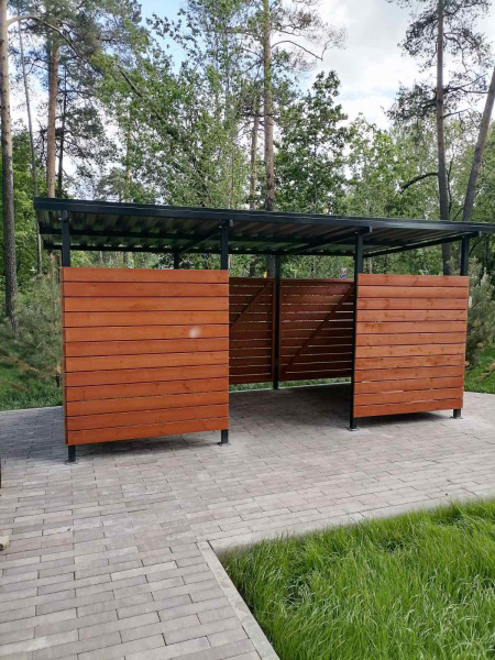 Контейнерная площадка «Экология» 5,6 м (на 3 контейнера)