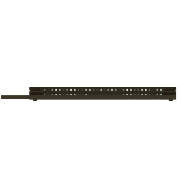 Лоток хлебный 740x440x65, усиленный 3-х бортный 