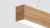 Линейный светильник WOOD LINEAR PN8060 4000K 60W 2000mm Дуб, корпус 