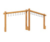 Гимнастический рукоход WOOD&SPORT «Ксанти»