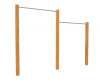 Турник двойной WOOD&SPORT «Реутов»