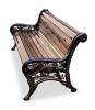 Скамейка чугунная «Новый Парк» 0,6 м (кресло)