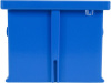 Ящик сплошной 400×117×90 мм, объем 4.21 л., арт.: SK 4109, синий, код: 12372
