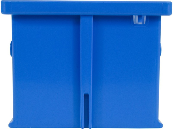 Ящик сплошной 400×117×90 мм, объем 4.21 л., арт.: SK 4109, синий, код: 12372