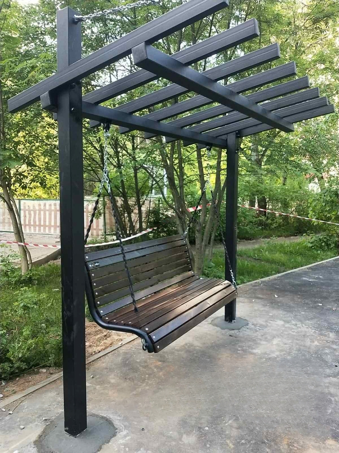 Качели парковые тип 3