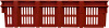 Ящик перфорированный 600×400×150, арт.: 216, объём 27, красный, код: 01168