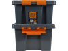 Ящик сплошной 415×300×190 мм, объем 16 л., арт.: Rox Box PRO 16, антрацит, код: 25339
