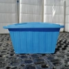 Ванна K 400л с крышкой синяя