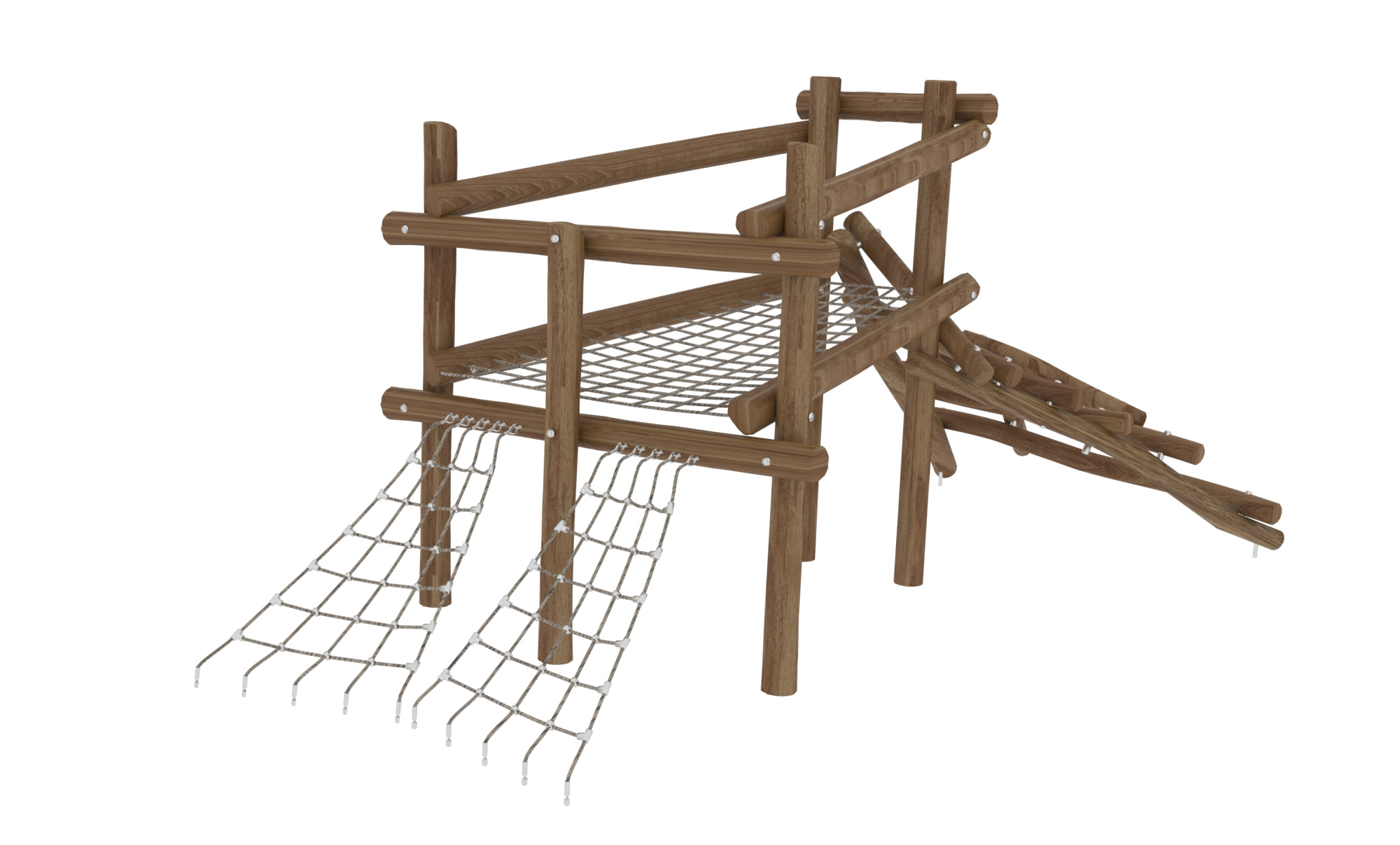 Игровой комплекс HARDWOOD «Логс-2»