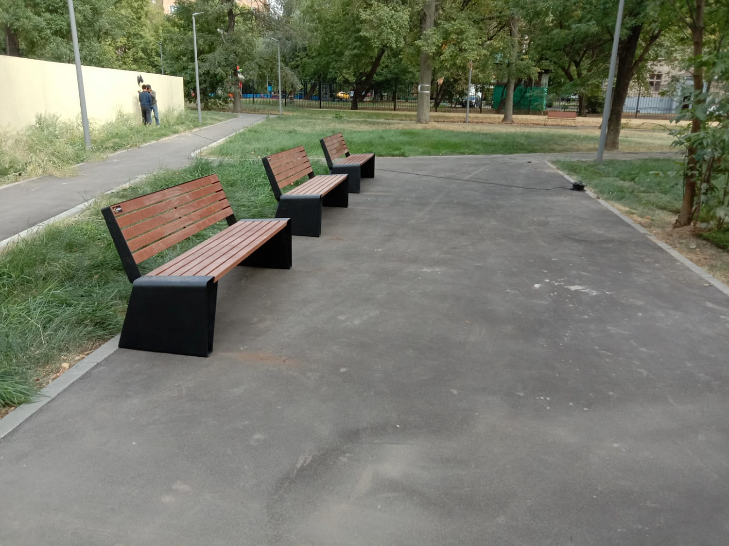 Скамейка стальная «Энигма»
