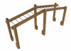 Гимнастический рукоход WOOD&SPORT «Сиэтл»