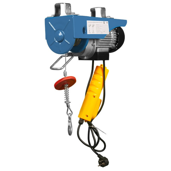 Таль электрическая мини стационарная GEARSEN PA 220В, 600/1200кг, 12/6м