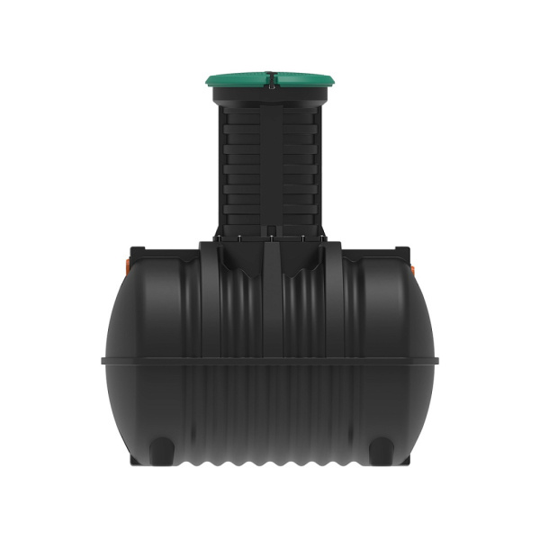 Автономная канализация Rostok Ground 8 Pro c горловиной 1000 мм и принудительным отведением стоков 