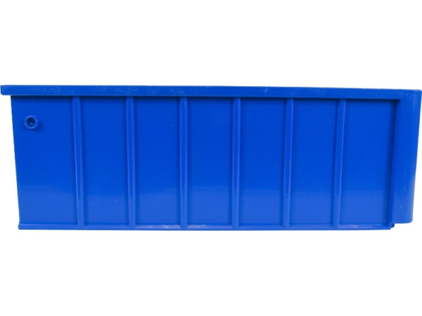 Ящик сплошной 400×234×140 мм, объем 13.1 л., арт.: SK 4214, синий, код: 12375