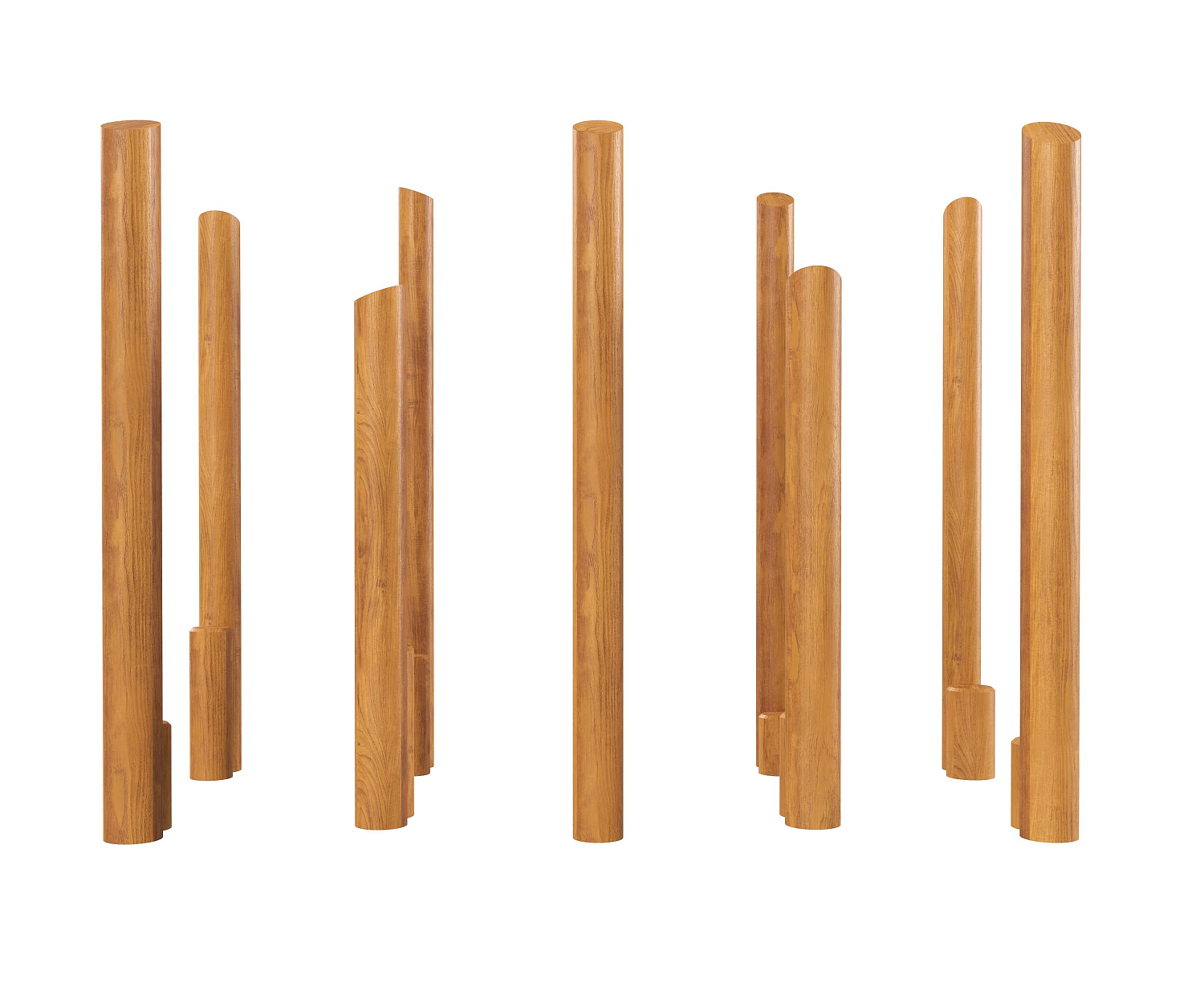 Балансировочные бревна HARDWOOD «Такмау»